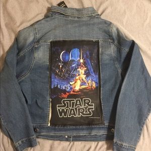 NWT Disney Star Wars Denim Jacket